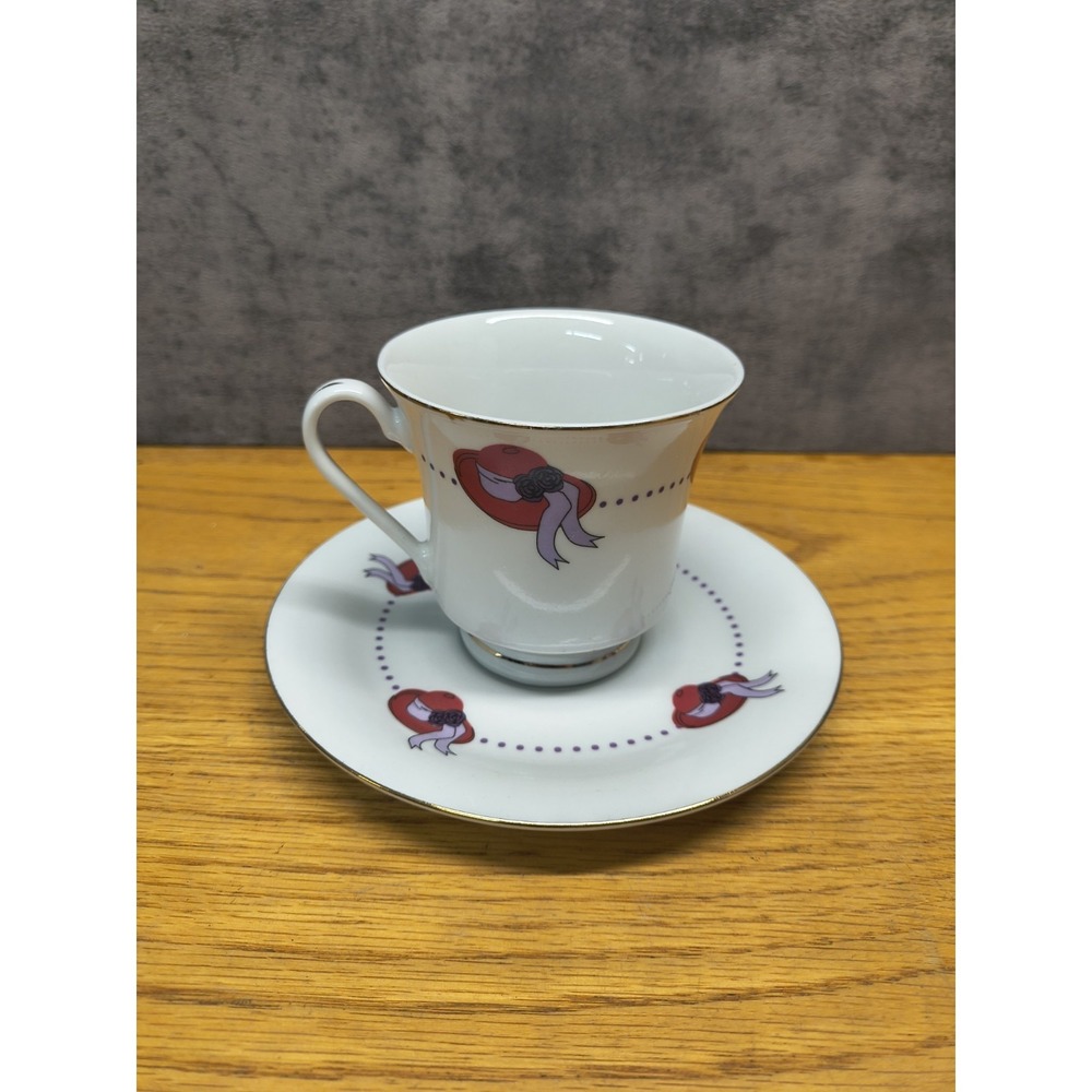 Red Hat Society Teacup and Saucer by Darice‎